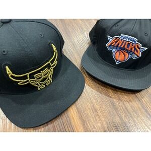 Mitchell & Ness Snapback Hat Chicago Bulls New York Knicks Set Of 2